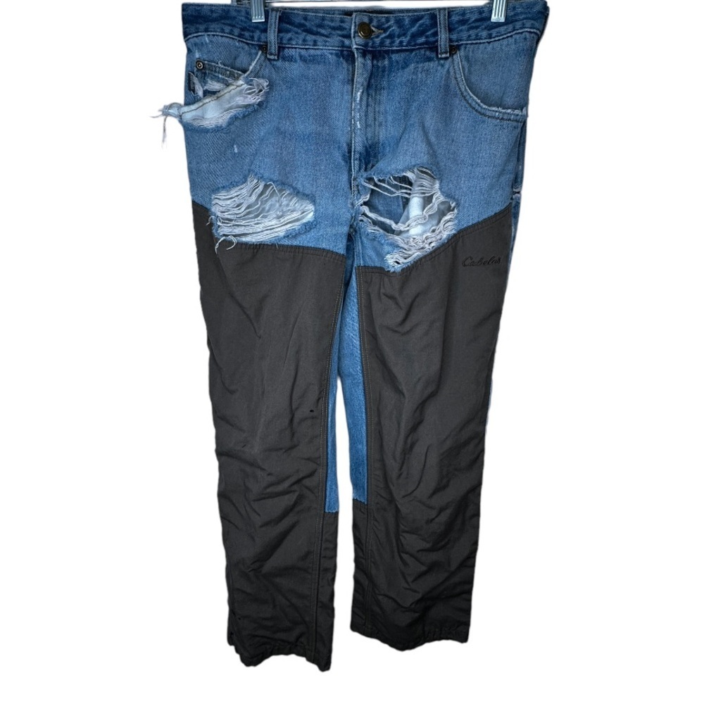 Cabela's Destroyed Work Jeans‎ as is